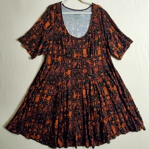 Torrid | Disney Hocus Pocus Super Soft Elbow Sleeve Skater Dress | Size 4/4X/26